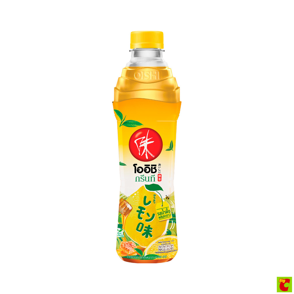 โออิชิ กรีนที น้ำชาเขียวญี่ปุ่น รสน้ำผึ้งผสมมะนาว 400 มล.