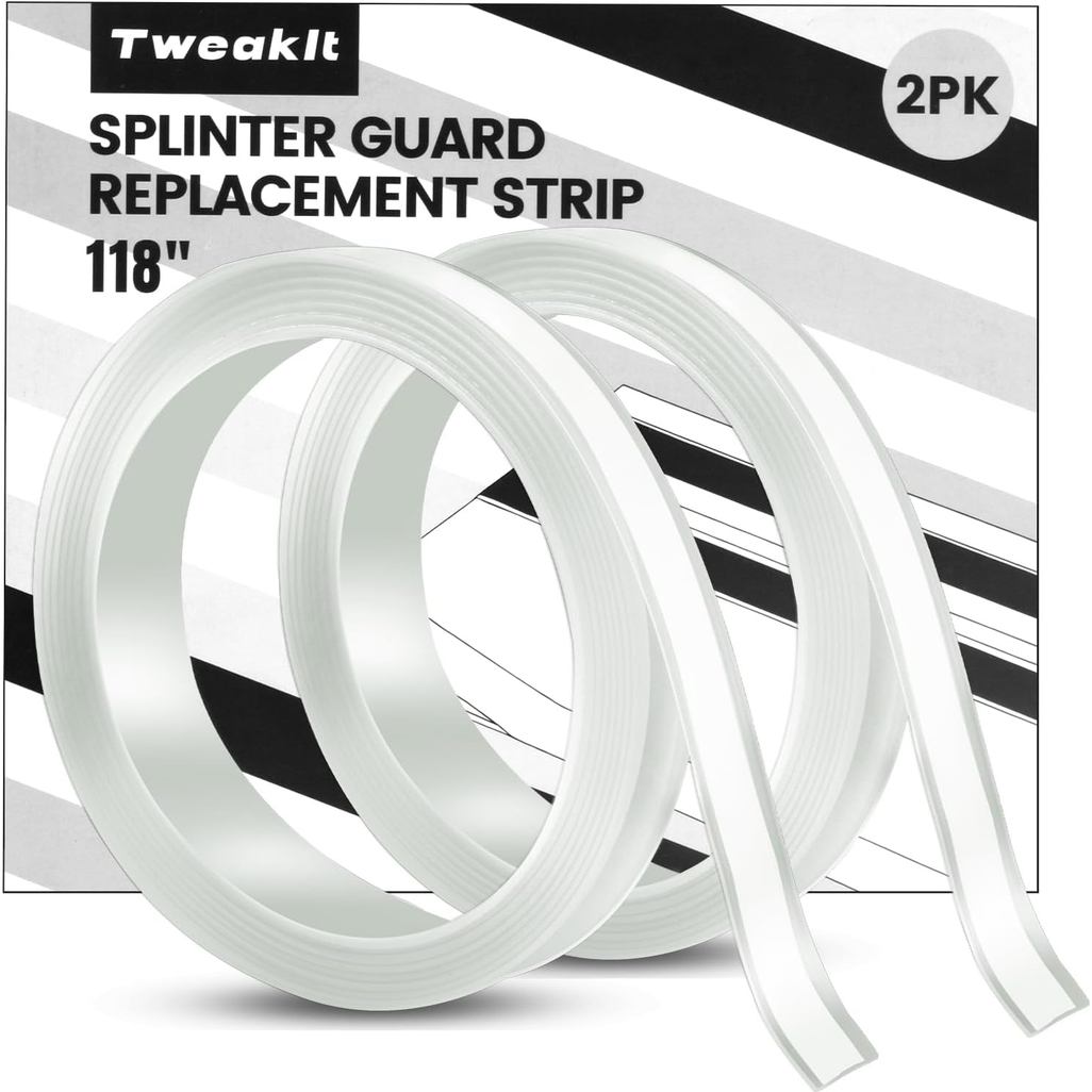 2PK 118" Splinter Guard Replacement Strip – ใช้งานร่วมกับ Festoon Track Saw Guide Rails – อุปกรณ์เสร