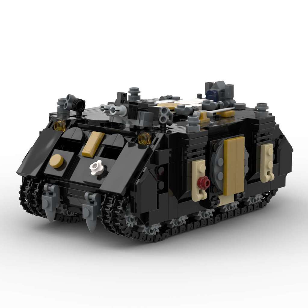 MOC Warhammer 40K Rhino Armored Transporter เด็กประกอบบล็อกอาคาร diy เข้ากันได้กับ Lego Hot Products