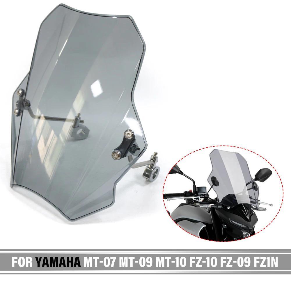 ZJ For YAMAHA MT-03 MT-07 MT-09 MT-10 FZ-10 FZ-09 FZ1N FZ6 Universal Windshield Covers Universal Mot
