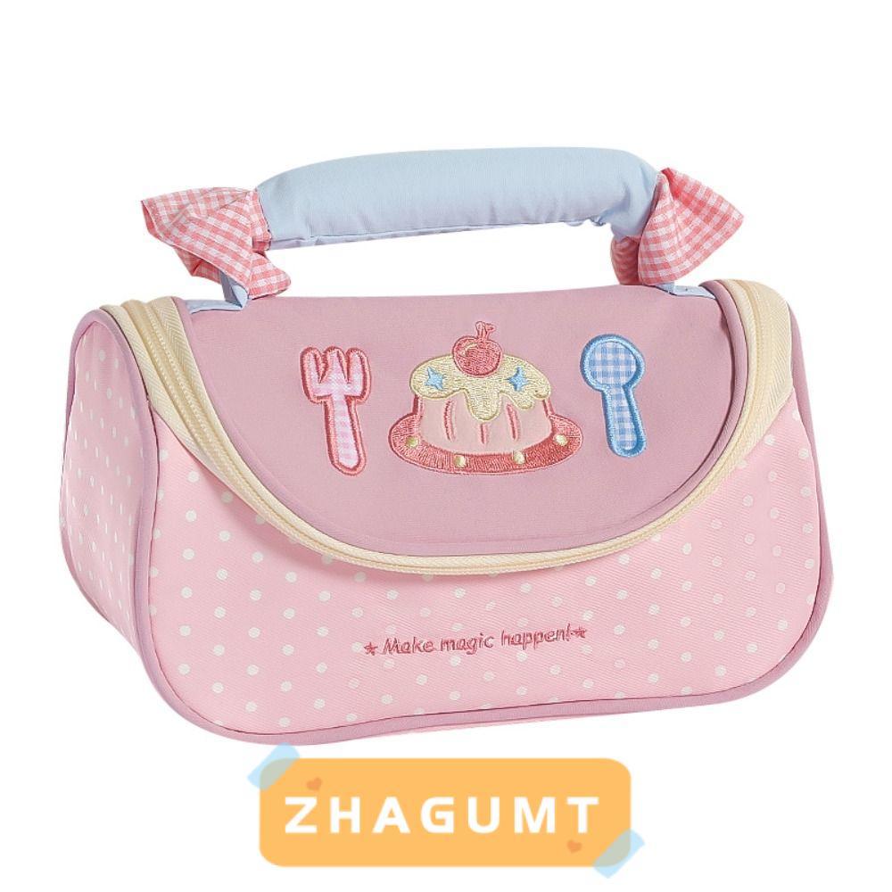 ZHAGUMT366KB กระเป๋าใส่ปากกา ดินสอความจุขนาดใหญ่อเนกประสงค์ กระเป๋าเก็บเครื่องเขียนสี Dopamine เกาหลี อุปกรณ์การเรียน