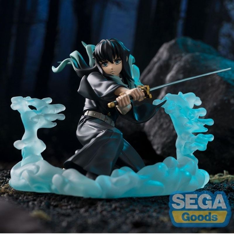 ของแท้ใหม่เอี่ยมพร้อมสต็อก Sega Demon Slayer xcrosslink Shitou Muichiro Jingpin Figure