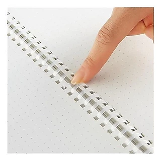 สมุดโน้ต Kokuyo Campus รุ่น Soft Ring Notebook เส้นจุด และ เส้นบรรทัด 80 แผ่น