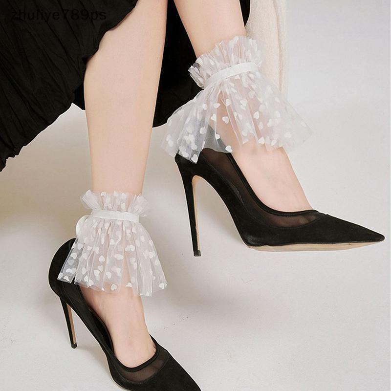 Zuliye789ps] 1PC ตกแต่งเล็บสําหรับเล็บลูกไม้ปลอมจีบ Cuff การถ่ายภาพ Props แขนปลอมเล็บอุปกรณ์เสริมใหม