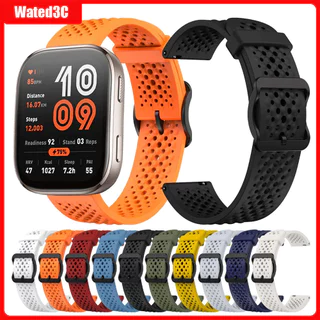 สายรัดสําหรับ ​​​​​​​Amazfit Bip Max/Bip 6 สร้อยข้อมือแบบนุ่มสําหรับ Amazfit GTR4/3/2 stratos/Balance 2/1/Bip5/Bip5 Pro สายซิลิโคน