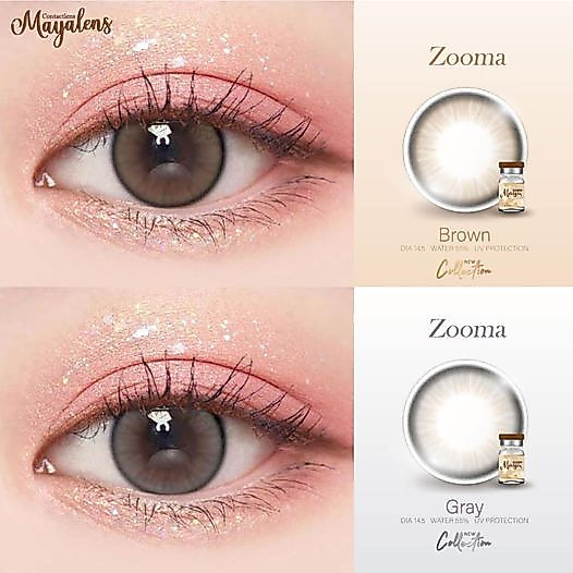 ❄️ Zooma อมน้ำ60%💧(ขนาดโตกลาง) ลดอาการตาแห้ง ผลิตที่เกาหลี mayalens