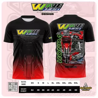 เสื้อผ้ามัน WAVE125 มีให้เลือกหลายสี เสื้อคอกลม