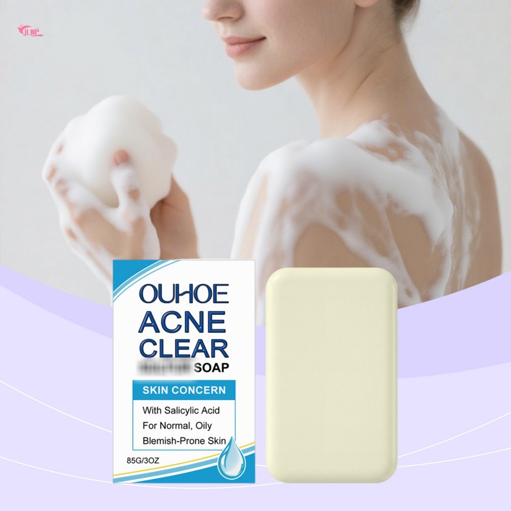 85G Mild Moisturizing Body Bar Soap ทําความสะอาดรูขุมขนอย่างล้ําลึกสําหรับทุกสภาพผิว