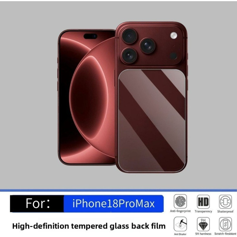 สําหรับ iPhone 18 Promax/iPhone 18 Pro โทรศัพท์ด้านหลังฟิล์มป้องกัน iPhone 17 Promax/iPhone 17 Pro/ก