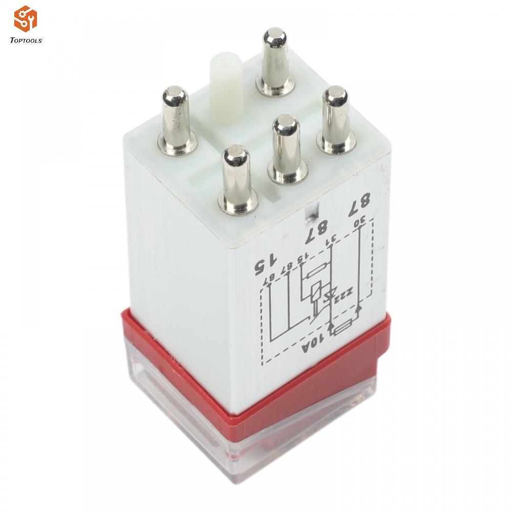 ABS Overload Relay 12V 10A Rating Engine Compatiility Replacement Part