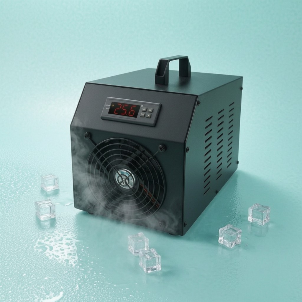 Aquarium Water Chiller ประหยัดพลังงาน Aquarium Chiller Cooling Machine อุปกรณ์ยาวนาน Thermoelectric 
