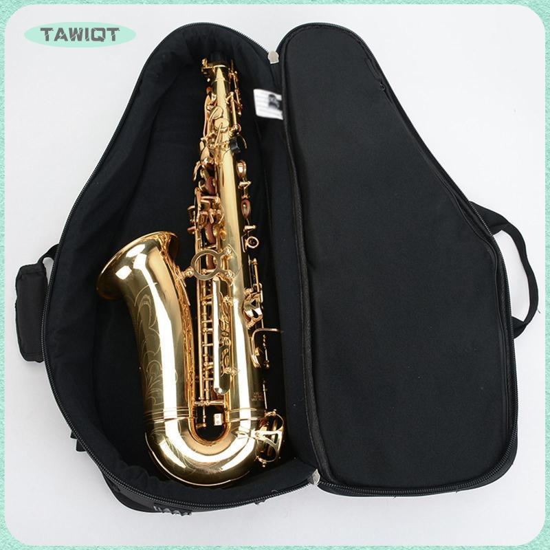 [tawiqt.th] Alto Saxophone Case, Saxophone Gig Bag,หนา,แบบพกพา,สายคล้องไหล่ปรับได้,Alto Saxophone Ba