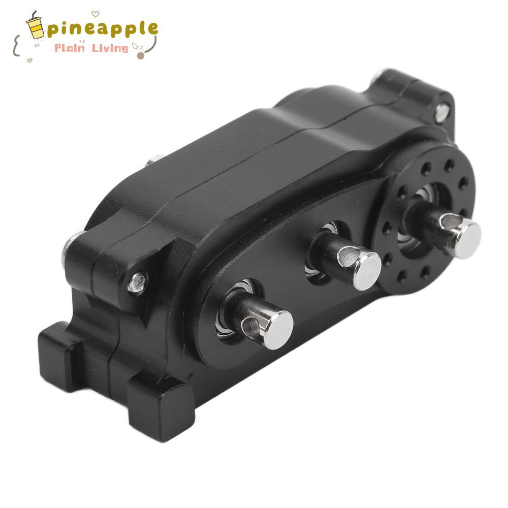 PINEAMY RC Transfer, 1/10 Scale Compact 2 เกียร์,ทนทาน 313 มม.RC รถเกียร์สําหรับ SCX10 1/10 RC Crawl
