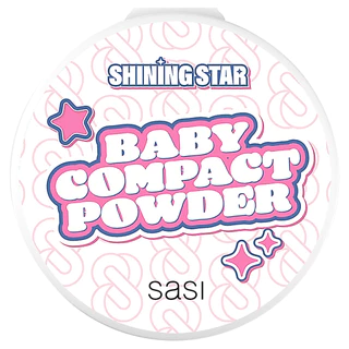SASI Shining Star Baby Compact Powder (8.5g.) ศศิ แป้งเด็กอัดแข็ง