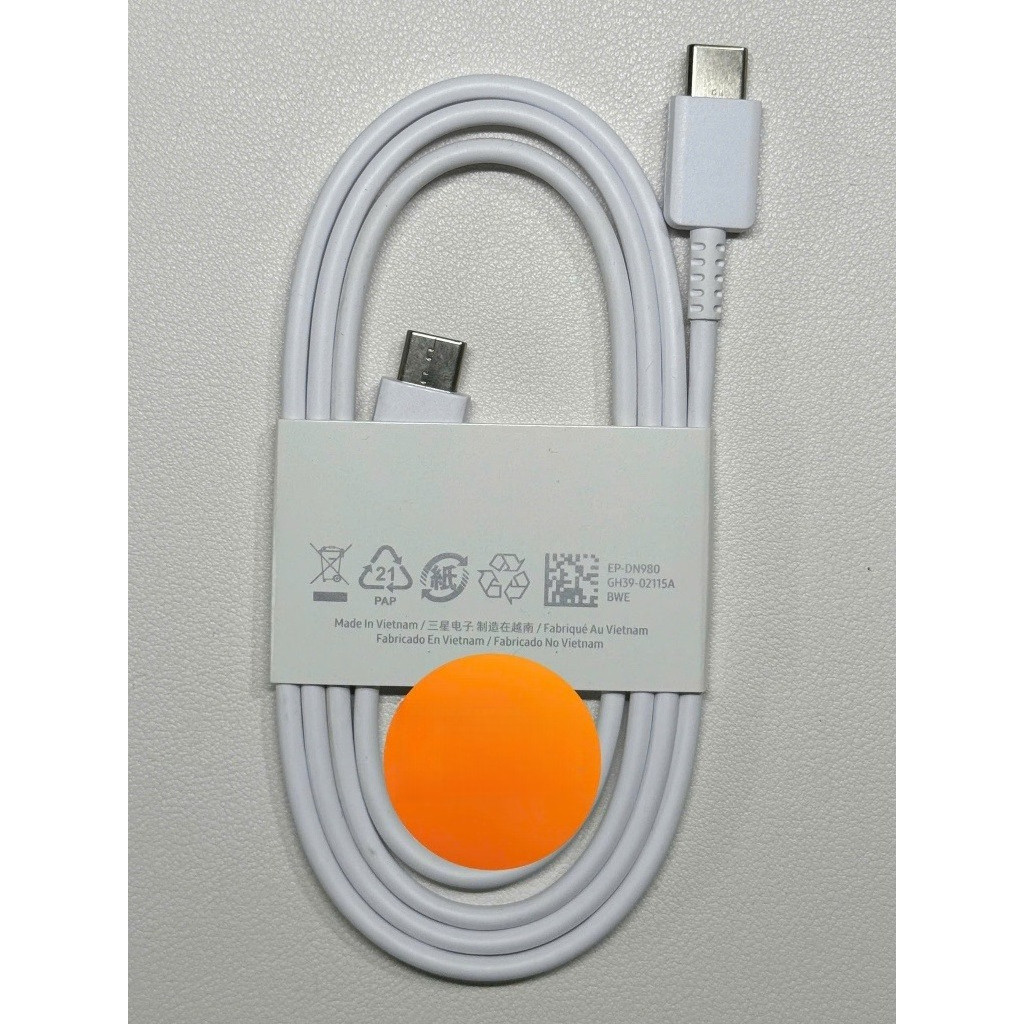 สายชาร์จ Samsung Type C to Type C 25w สายชาร์จเร็ว 3A/5A
