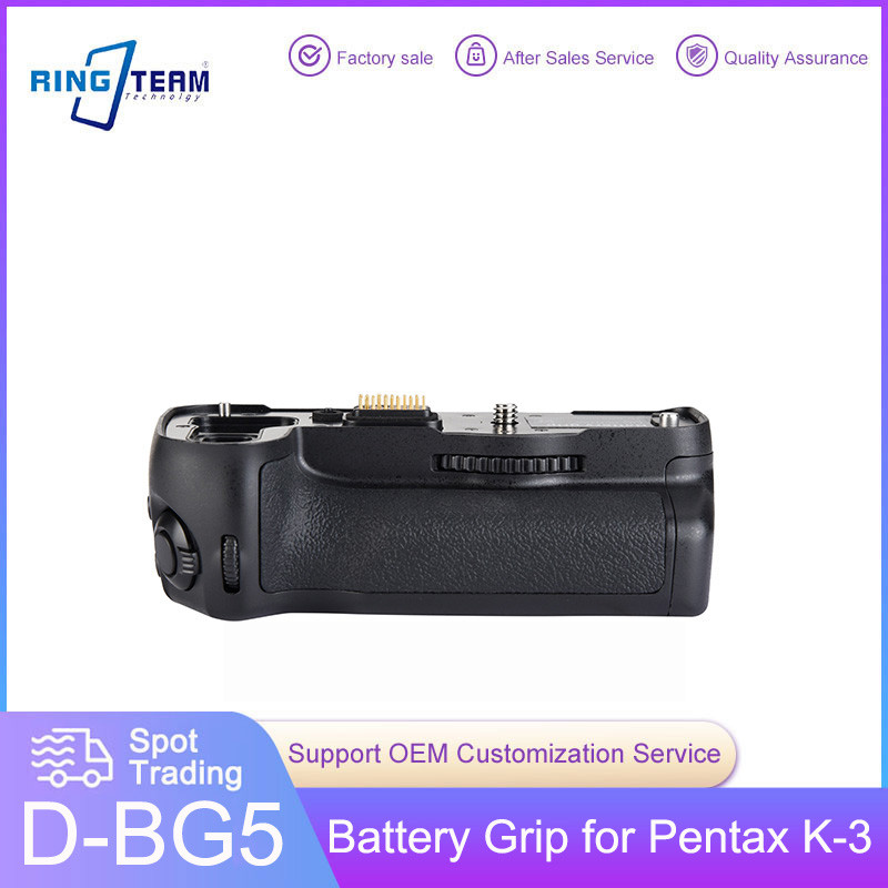 D-BG5 แบตเตอรี่แนวตั้ง Grip สําหรับ Pentax K-3 K3 K-3 II กล้อง DSLR Grip ทํางาน D-LI90 หรือแบตเตอรี่