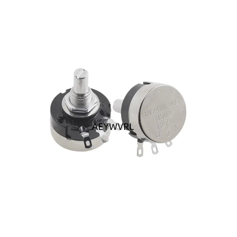 10PCS RV24YN20S B501 500R B502 5K B503 50K B504 500K ปรับความต้านทานคาร์บอน single turn potentiomete
