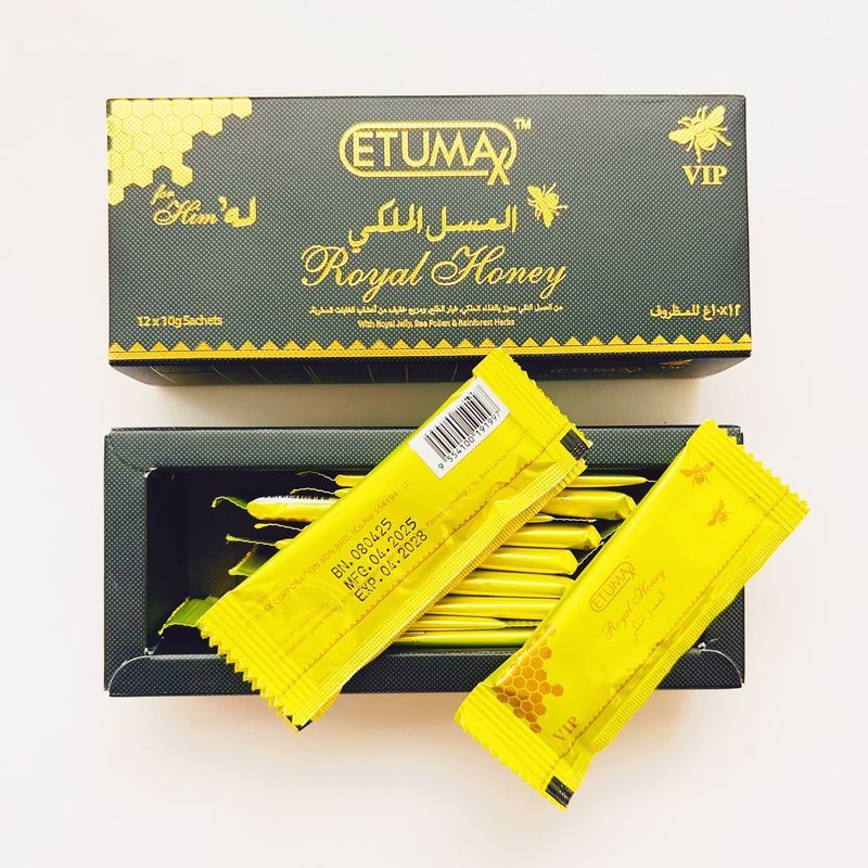 Malaysia ETUMAX Royal VIP Honey Mens Nourishing Energy 10g/Bar 7.26...อีว