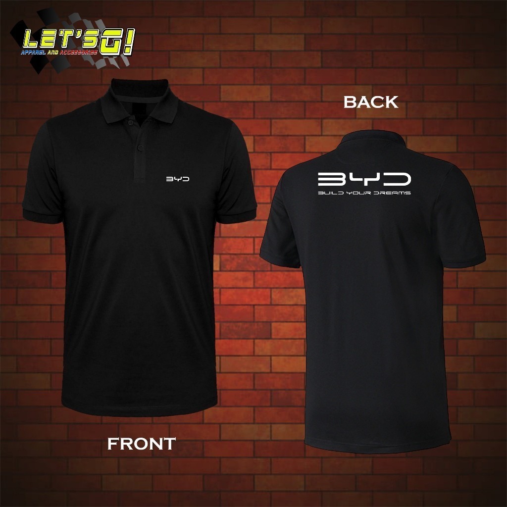 BYD Polo shirt PREMIUM COTTON POLO SHIRT UNISEX S-5XLS-5XL