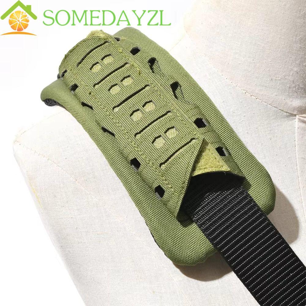 SOMEDAYZL แผ่นรองสายคล้องไหล่, แผ่นรองไหล่กลางแจ้งระบายอากาศป้องกันแรงเสียดทาน, น้ําหนักเบานุ่มสบายลื่นปีนเขาแผ่นรองไหล่เดินทาง
