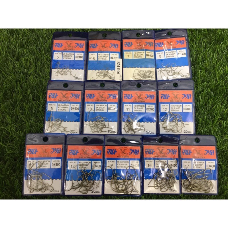 Dx 400 DX400 เบ็ดตกปลา Eagle Wave Matakail Puyu Keli Udang