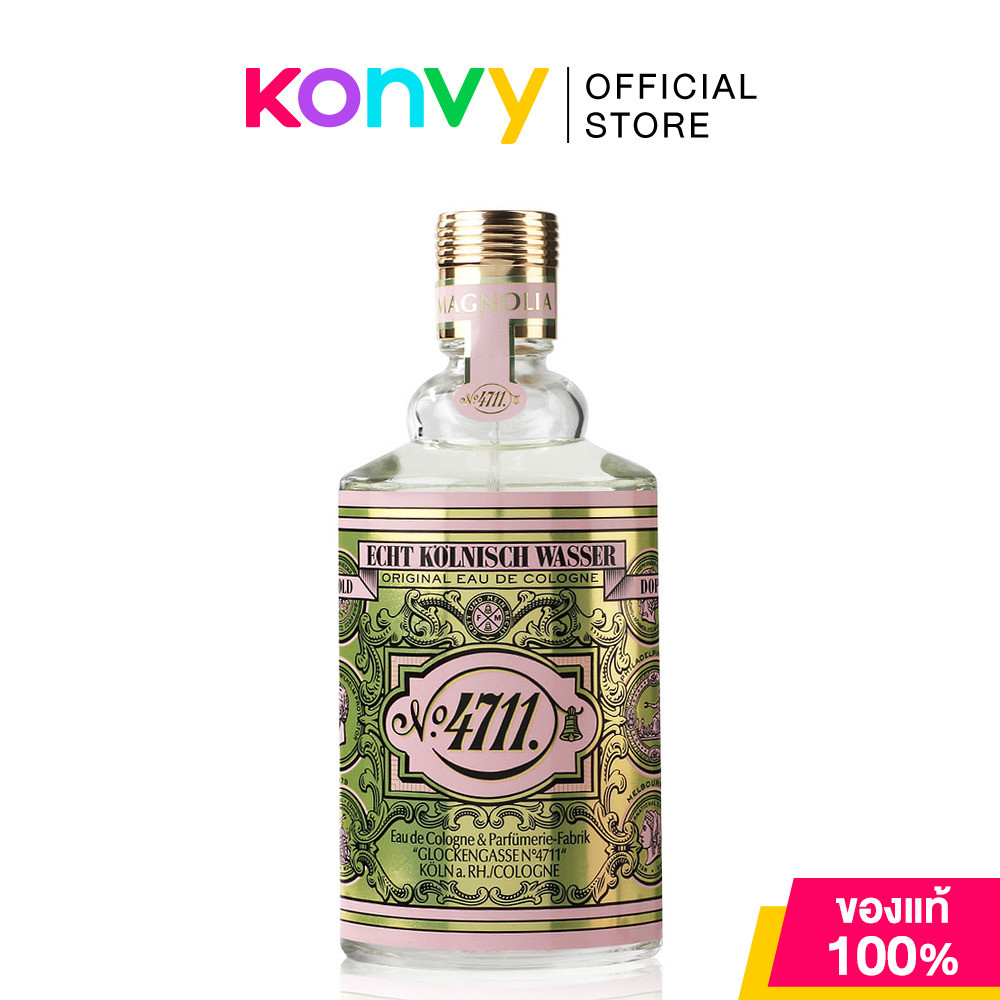 No.4711 Echt Kolnisch Wasser Original Floral Collection Magnolia EDC 100ml น้ำหอมสำหรับผู้หญิง นัมเบ