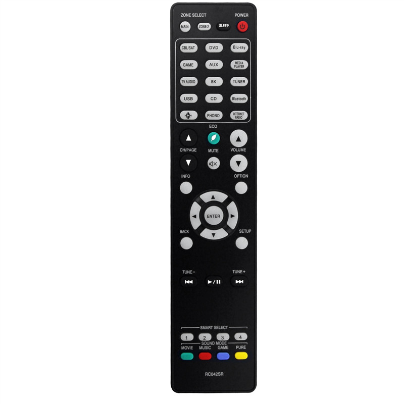 The-Best RC042SR เปลี่ยนรีโมทคอนโทรลสําหรับ Marantz 4K UHD Ultra HD AV ตัวรับสัญญาณระยะไกล SR6015 NR