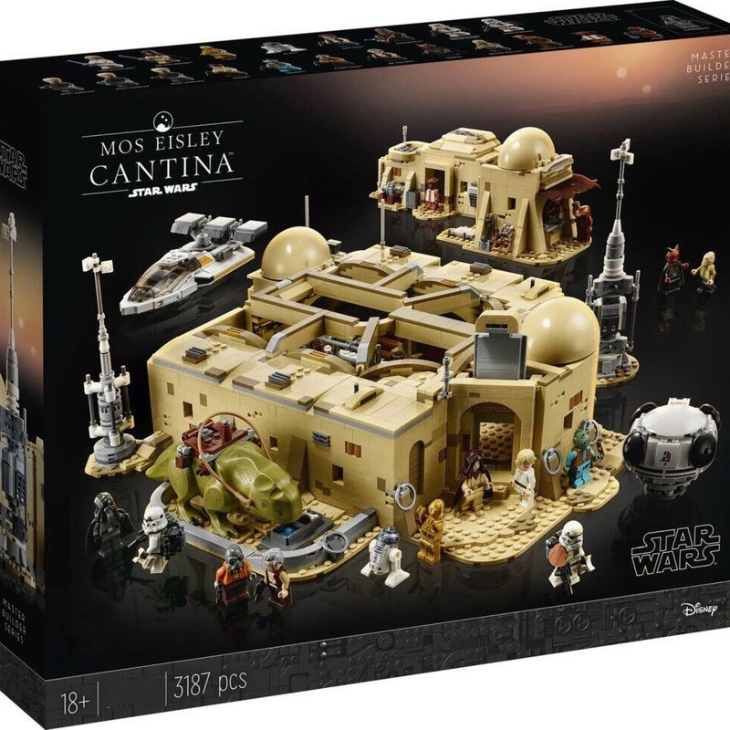 เข้ากันได้กับ Star Wars Moss Acely Hotel 75290 ประกอบบล็อกตัวต่อของเล่นเด็กคอลเลกชัน