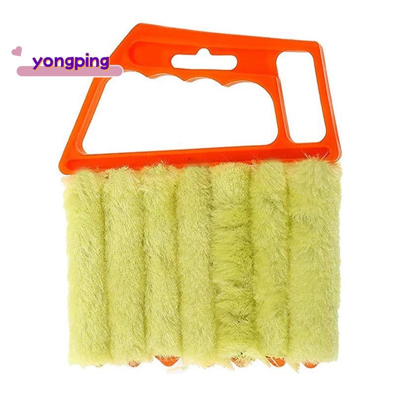 7 Tooth Blind Cleaner Brush - Mini Hand-Held Cleaner Brush Shutter Brush Air Conditioner แปรงทําความ