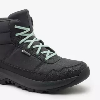 Decathlon Women’S Waterproof Mid Hiking Boots รองเท้าเดินป่าข้อกลางกันน้ำสำหรับผู้หญิง รุ่น Nh100 Mid - Grey