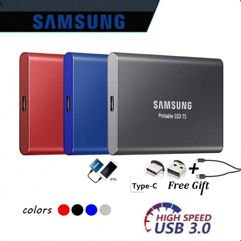 ฮาร์ดไดรฟ์ภายนอก HD2TB 1TB 64TB 32TB 16TB SSD 8TB 4TB USB 3.1 Type C อินเทอร์เฟซคุณภาพสูง