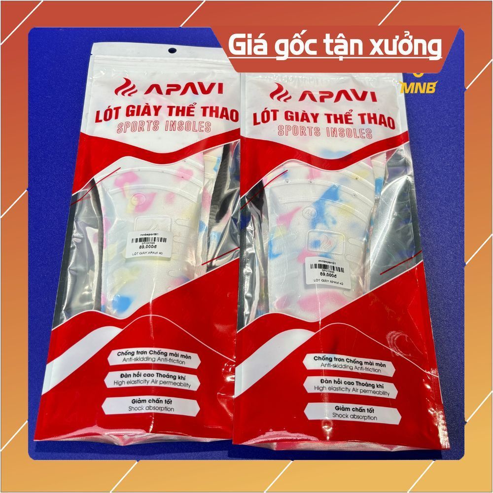 พื้นรองเท้ากีฬา APAVI AI-S01 PRO - APAVI - เทคโนโลยีอเมริกัน กันกระแทก EVA แบบนุ่ม รูระบายอากาศบนพื้