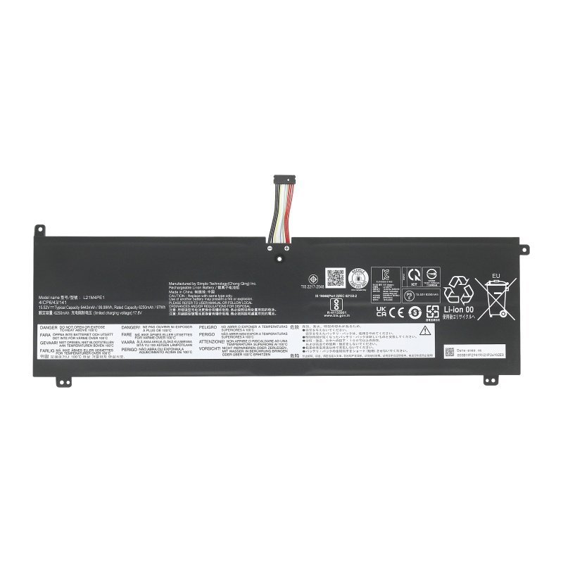 แบตเตอรี่โน้ตบุ๊ก Lenovo L21C4PE1 L21M4PE1 L21B4PE1 ใหม่
