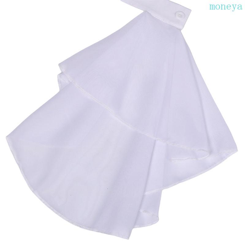 Mya Detachable Ruffle Jabot False Collar Victorian Statement Neck Collar