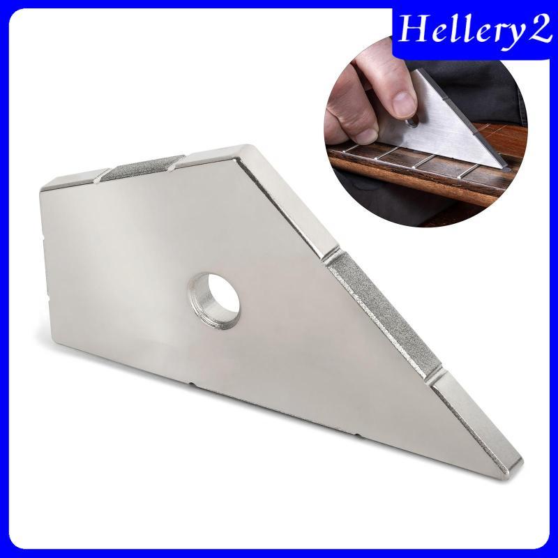 [Hellery2] Fret Leveling Tool Precision Stainless Steel Fret Rocker Guitar Fret Kit Luthier Gauge fo