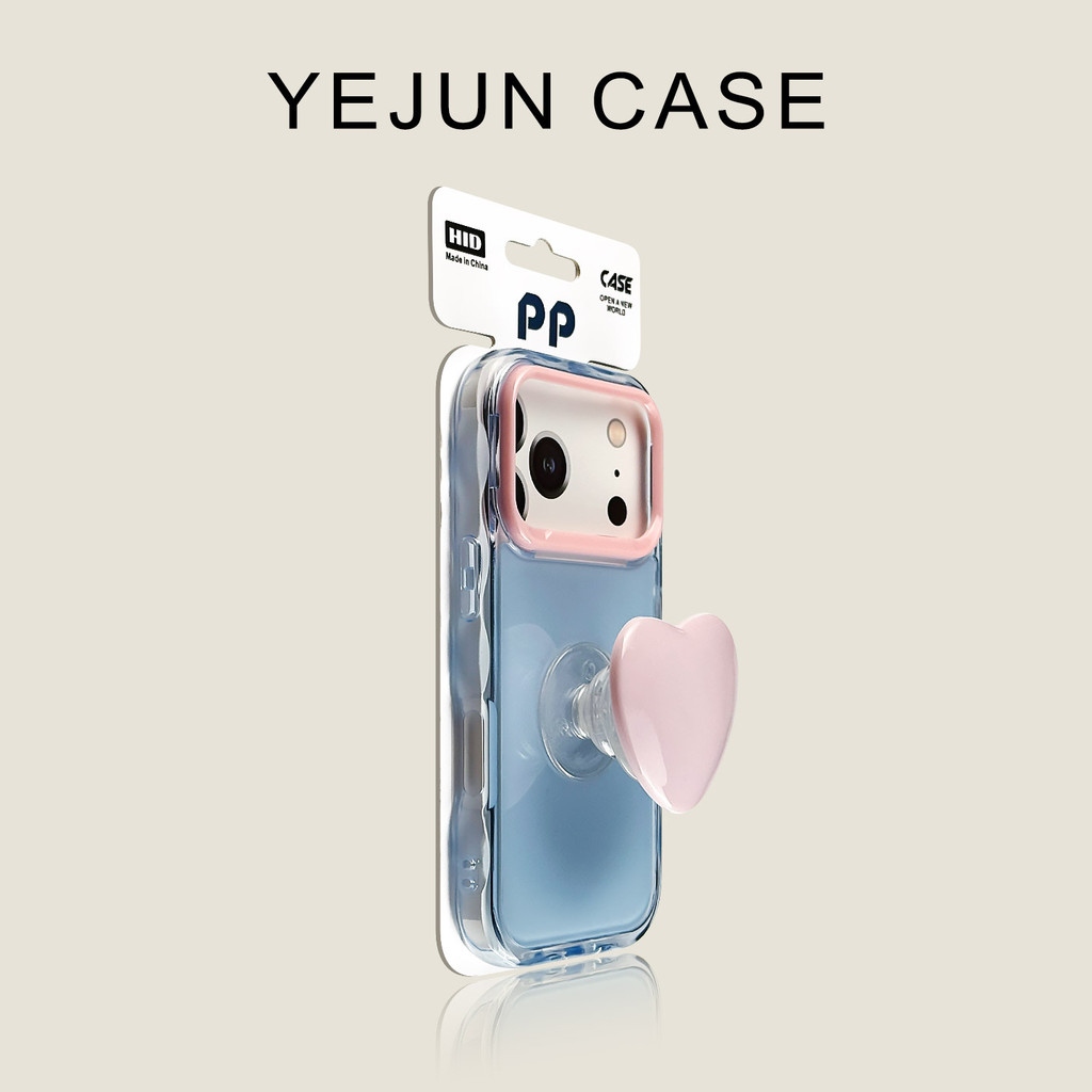 ความคมชัดสีวุ้นคลื่นรักยืนกรณีโทรศัพท์มือถือบังคับ ไอโฟน18 17 16 15 14 13 12 มือโปร สูงสุด กันกระแทกกล้องป้องกันการล่มสลายฮาร์ดปกหลัง