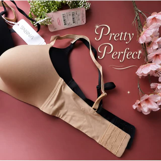 SABINA รหัส NBU23004 เสื้อชั้นใน INVISIBLE WIRE (ไม่มีโครง) SEAMLESS FIT รุ่น PRETTY PERFECT