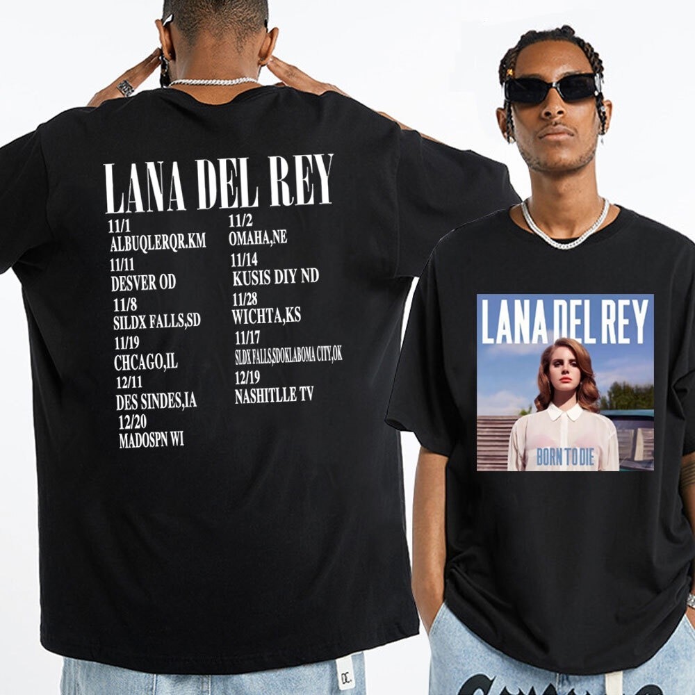 เสื้อยืด Lana Del Rey Tour สำหรับแฟนเพลง Lana Del Rey