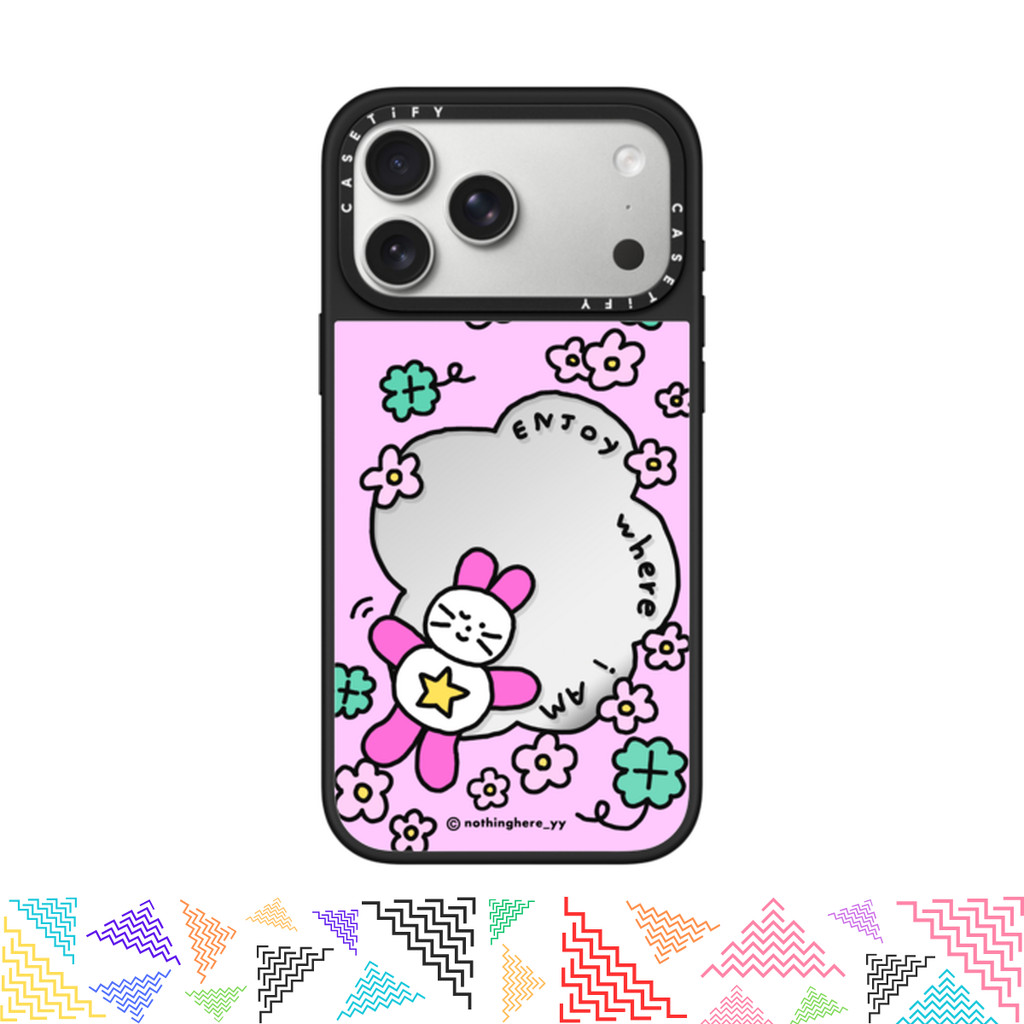 เคสมือถือ CASETiFY | Enjoy where I am [nothing here] For iPhone Samsung แท้ พร้อมส่ง เคสกันกระแทก