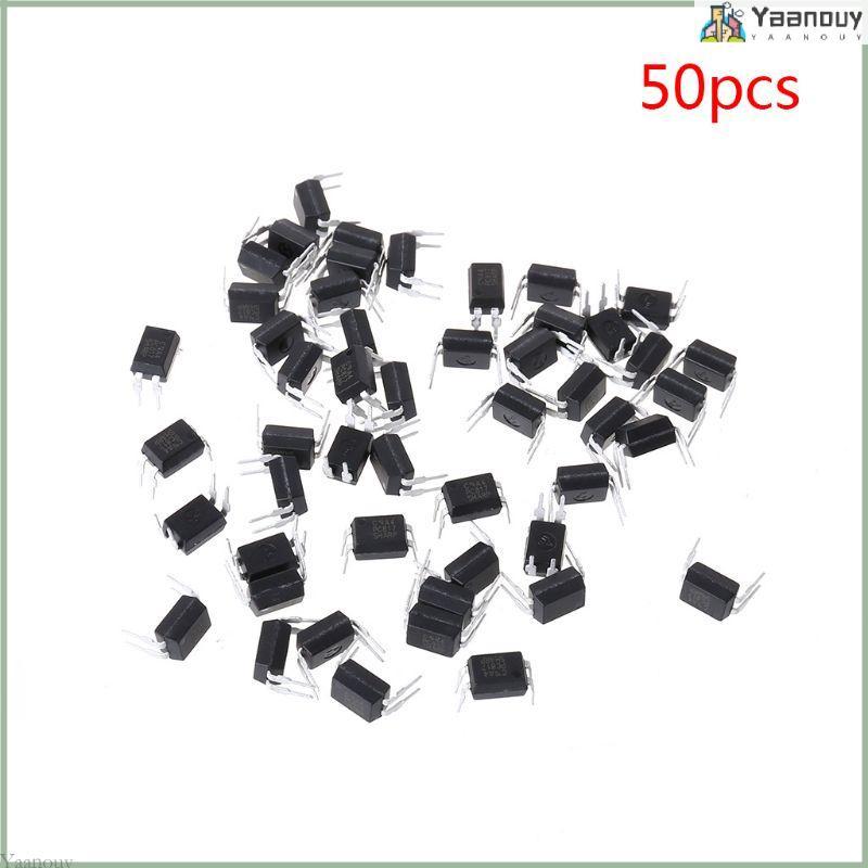 YAA 50 ชิ้น PC817 PC817C PC817 C PC817 LTV817 K1010B Optocoupler สําหรับ