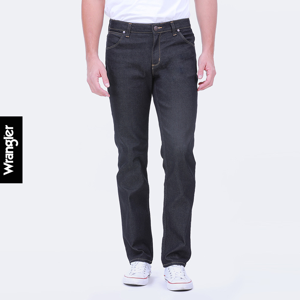 WRANGLER กางเกงยีนส์เอวกลางทรงตรง GREENSBORO รุ่น WR WR 15Q36R สียีนส์