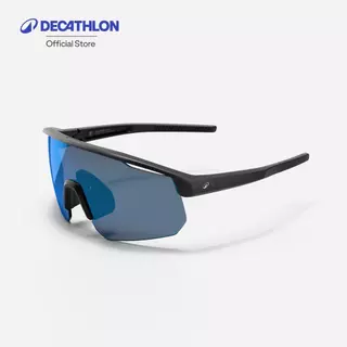 Decathlon Adult Cycling Glasses Category 3 แว่นตาจักรยานประเภท 3 สำหรับผู้ใหญ่รุ่น Perf 500 Light - Black/Blue