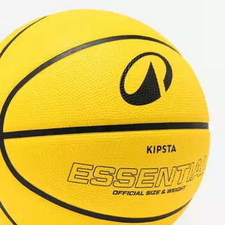 Decathlon Beginners' Size 5 Basketball ลูกบาสเกตบอลเบอร์ 5 สำหรับผู้เริ่มต้นที่อายุไม่เกิน 10 ปี รุ่น R100 - Yellow