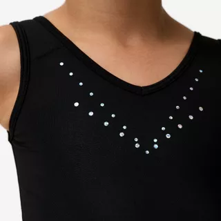 Decathlon Girls' Gymnastics Elegant Leotard ชุดลีโอตาร์ดยิมนาสติกสำหรับเด็กผู้หญิง