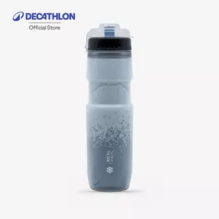 Decathlon Flexible Thermal Flask 600Ml ขวดน้ำเก็บอุณหภูมิแบบยืดหยุ่น ขนาด 600 มิลลิลิตร - Blue
