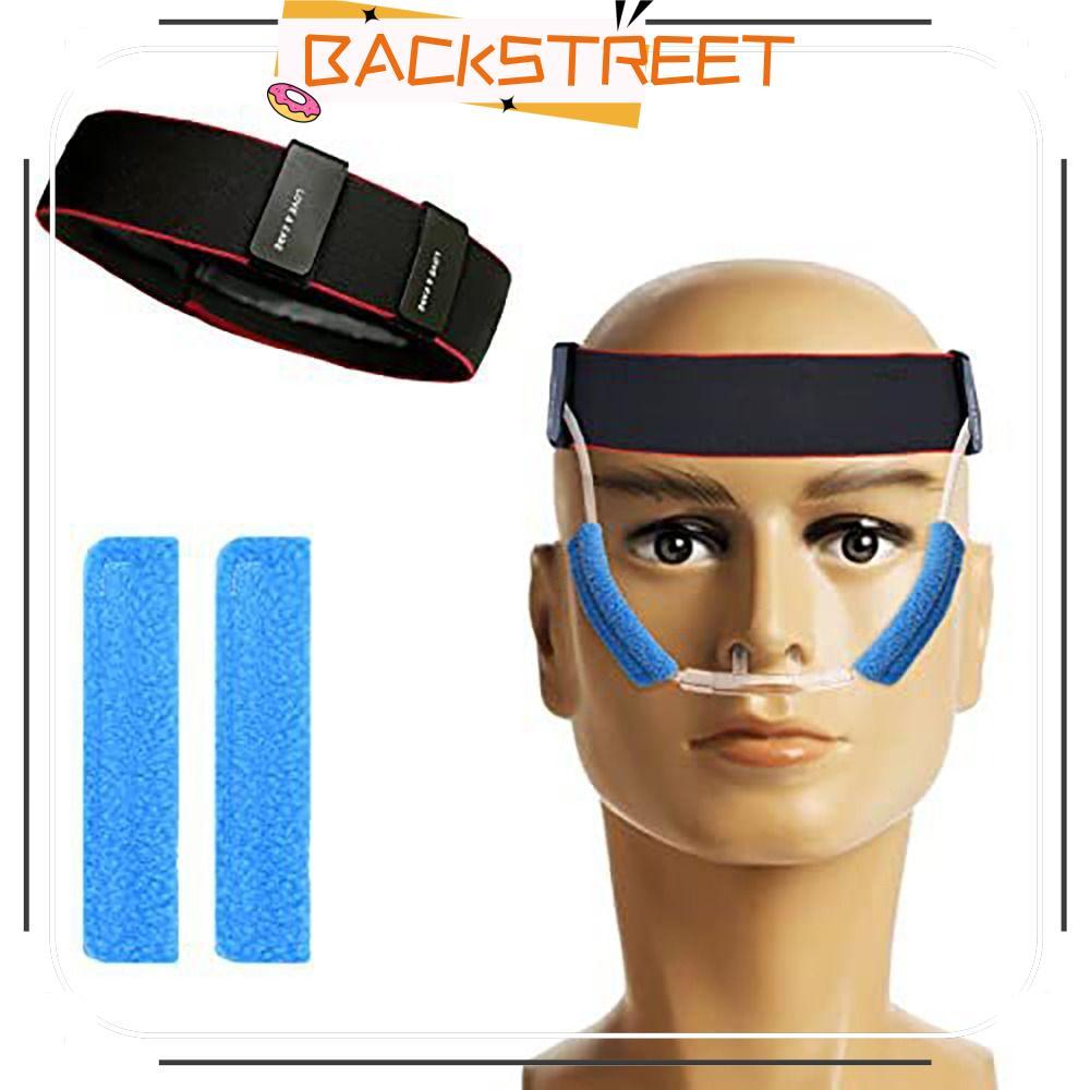 BACKSTAGEReET Nasal Cannula Ear Cushions, อุปกรณ์ออกซิเจน Soft Oxygen Cannula Cushion, Polar Fleece 