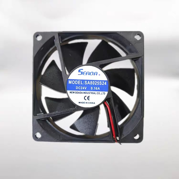 SEAOA SA8025S24/S12 DC12V 24V 0.16A 8CM แชสซีอินเวอร์เตอร์ Silent Cooling Air