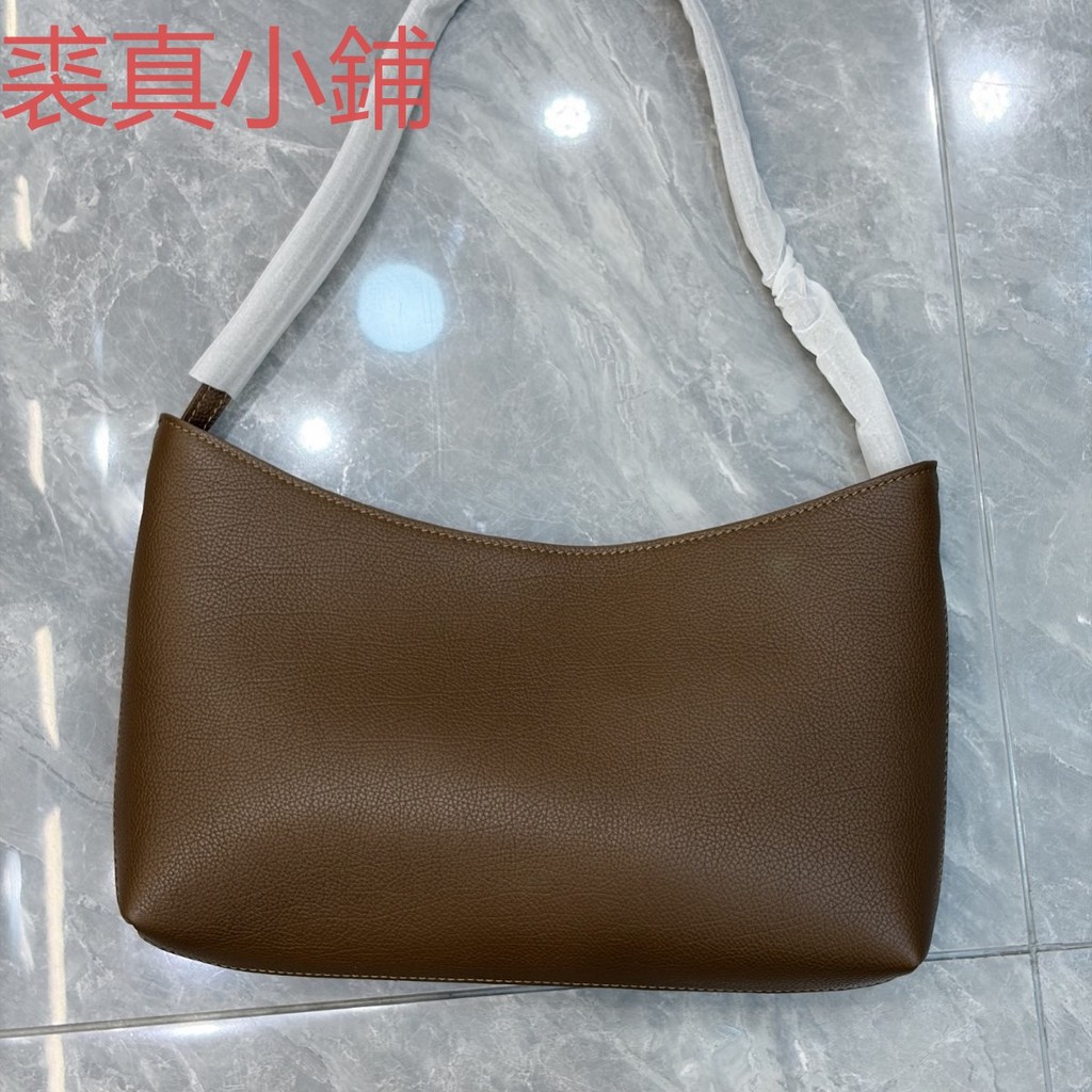 Qiuzhen Shop แถวกระเป๋า Alma กระเป๋าสะพายนําเข้ายางหนังใต้วงแขนกระเป๋า Minimalist Baguette hobo Tote