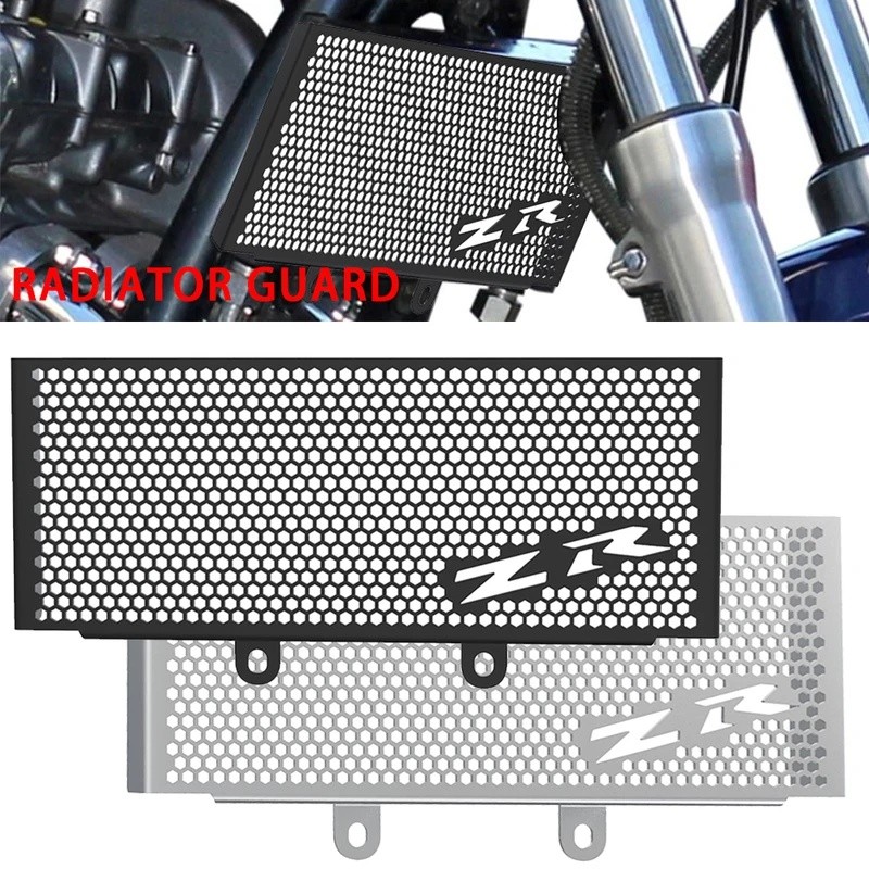 หม้อน้ํารถจักรยานยนต์ Guard Oil Cooler Protector สําหรับ Kawasaki ZR7 ZR7S ZR-7 ZR-7S ZR-7/S 2004 20
