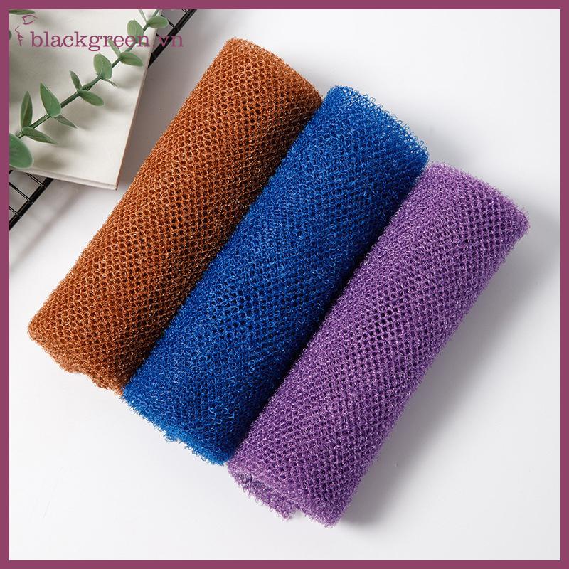 BREE Net Bath Sponge, 14x77cm Net Long Bath Net Sponge Exfoliating Shower Body Scrubber Ba Scrubber 